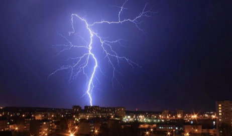 雷电黄色预警严重吗1