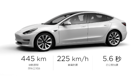 特斯拉model3真实续航多少公里2