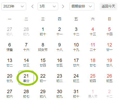 春分出九了么20232