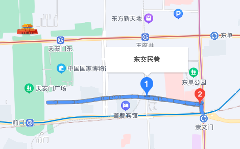 北京东交民巷是几环2