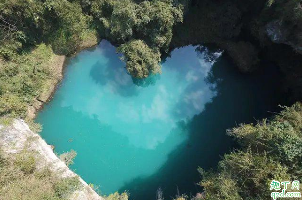 张家界天坑心湖在什么地方1