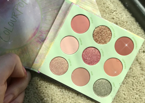 Colourpop新品九色眼影盘She‘s got solstice试色，有没有打动你的钱包？2