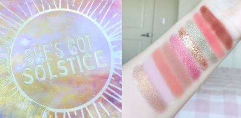 Colourpop新品九色眼影盘She‘s got solstice试色，有没有打动你的钱包？3