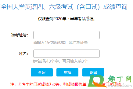四六级准考证没了怎么查成绩20213
