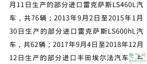 国内丰田紧急召回25万余台汽车!问题车型太多快看有没有你的4