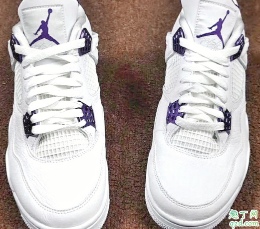 Air Jordan4 Court Purple AJ4白紫多少钱 Air Jordan AJ4白紫值得入手吗6