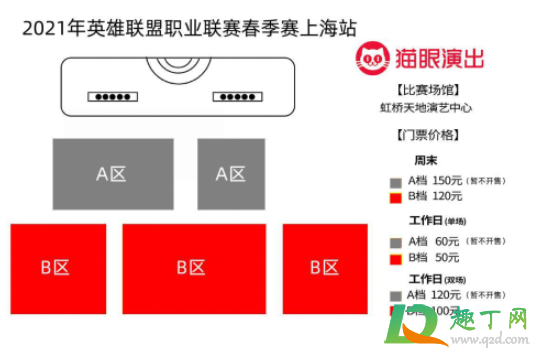 2021lpl春季赛上海门票多少钱一张2