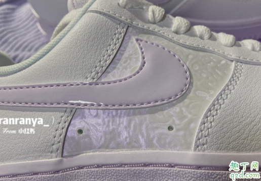 Nike Air Force1新色香芋紫多少钱在哪买 Nike空军一号淡紫色新鞋开箱图5