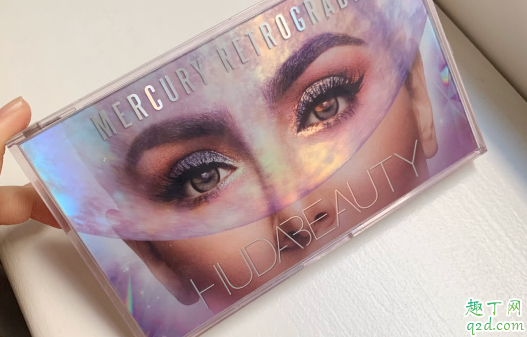 huda beauty水星逆行18色眼影盘多少钱 huda beauty水逆眼影盘18色试色3