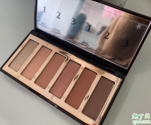 Charlotte Tilbury darling盘值得入手吗 CT6色眼影盘darling手臂试色5