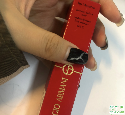 阿玛尼2019圣诞限定405G好看吗 阿玛尼红管405g试色6