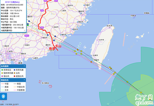 2019年台风白鹿几月几号几点登陆 台风白鹿在什么地方登陆3