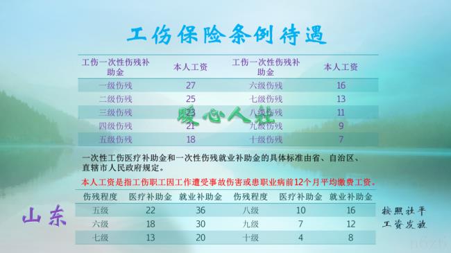 10级伤残标准是什么（工伤10级伤残赔偿标准）