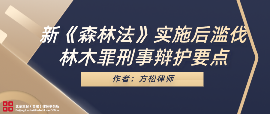 滥伐林木罪最新司法解释（新森林法滥伐林木立案标准）