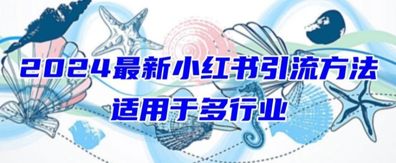 2024年小红书引流策略，适用于任何行业，新手也可以轻松的打粉【揭秘】