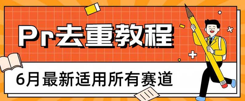 2023年6月最新适用所有赛道的Pr深度去重方法，一套适合所有赛道的Pr去重教程