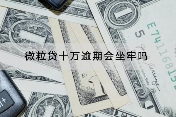 微粒贷十万逾期会坐牢吗？逾期有什么后果？