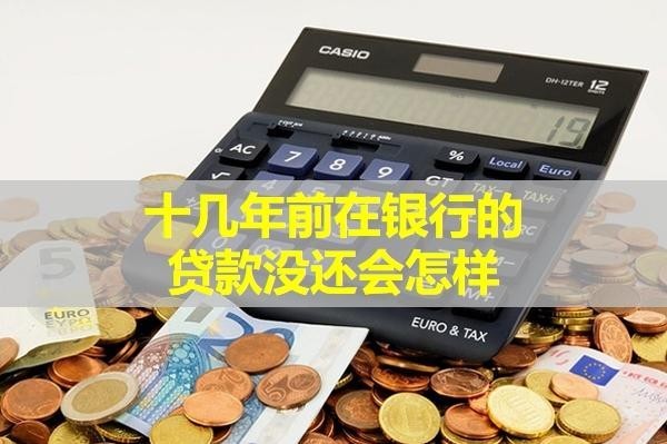 十几年前在银行的贷款没还会怎样？具体分析