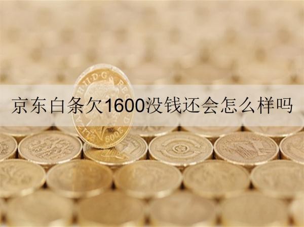 京东白条欠1600没钱还会怎么样吗？会有这5个后果