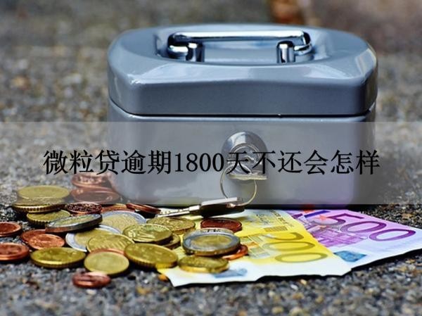 微粒贷逾期1800天不还会怎样？十分严重