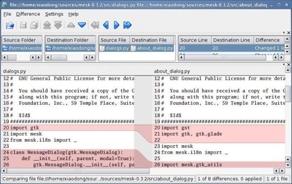 Linux下9种优秀的代码比对工具推荐小结
