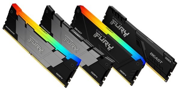 Kingston FURY推出全新外观版DDR4内存