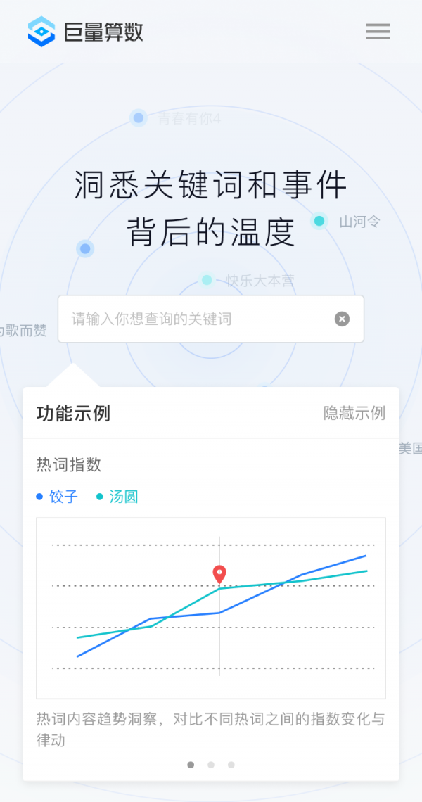 巨量算数移动端上线，随时随地洞察热点风向