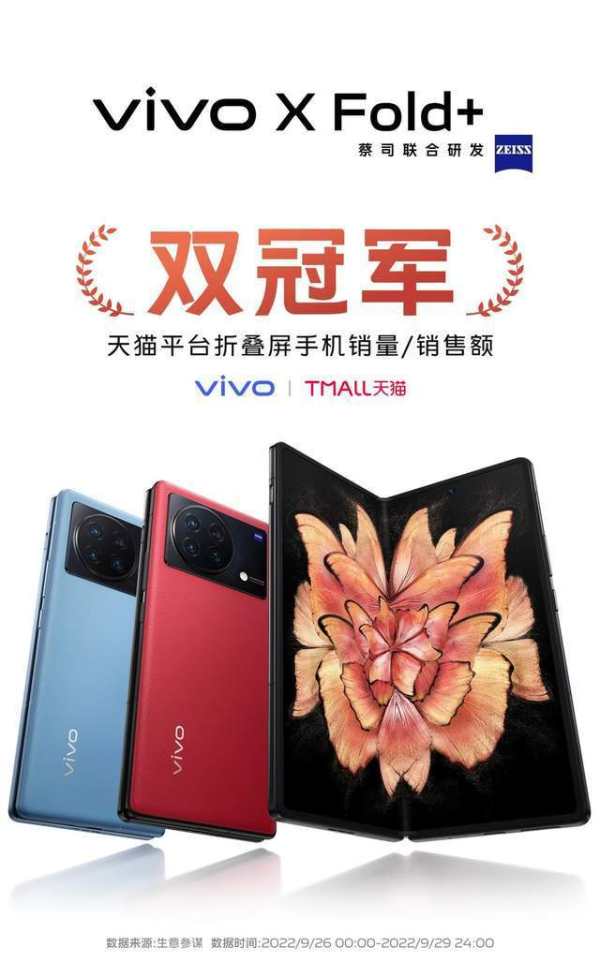 难逃真香定律 vivo X Fold+首销全平台售罄