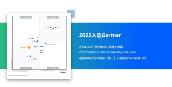 连续三年受Gartner关注，全时云会议发布新产品