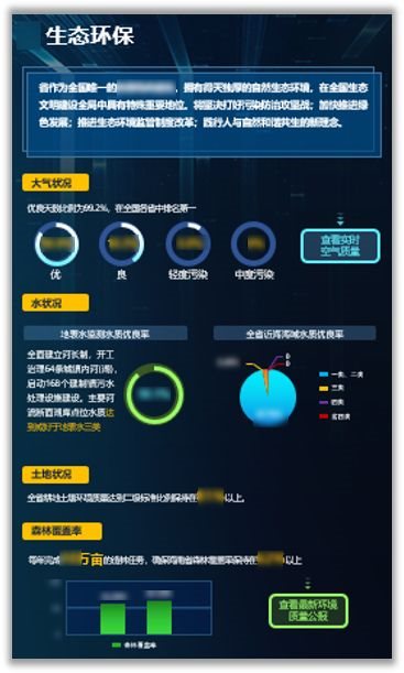 将数据艺术化呈现,Smartbi带你走近省级政务大屏可视化