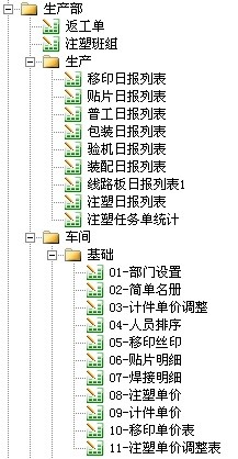 勤哲Excel服务器自动生成小家电企业的信息化管理系统