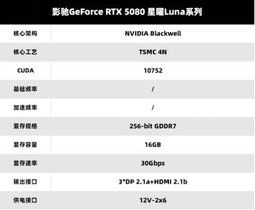 V你50！影驰 GeForce RTX 50系列新品正式发布！