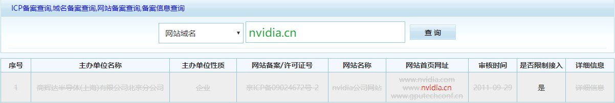 什么情况？英伟达（NVIDIA）官网无法访问，提示尚未备案