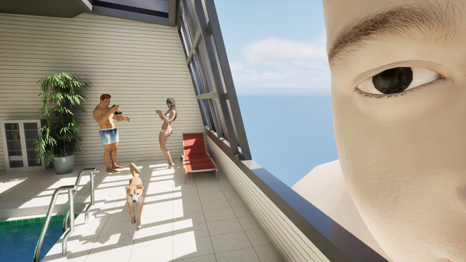 《奇怪的游泳池》Steam上线 类8番出口惊悚解谜
