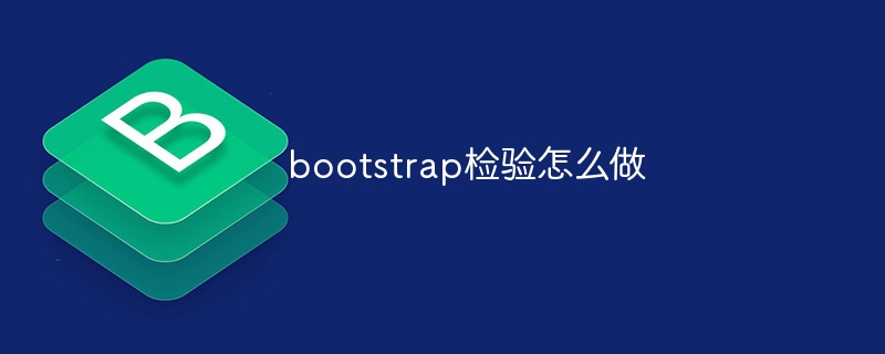 bootstrap检验怎么做