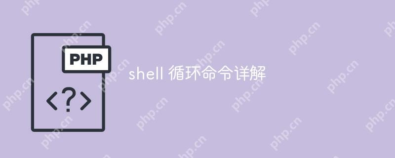 shell 循环命令详解