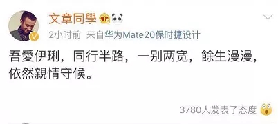 文章马伊琍终究离婚，婚姻感情真正靠的是什么？