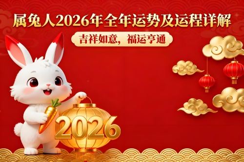 属兔人2026年运势及运程每月运程