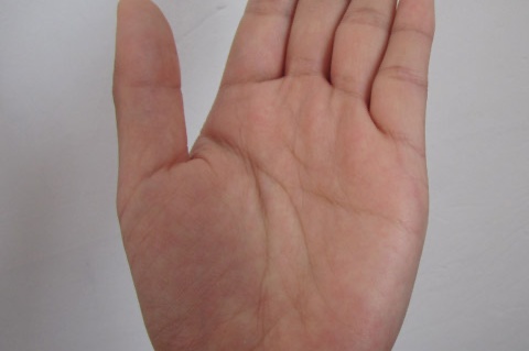 掌纹生命线和事业线连在一起