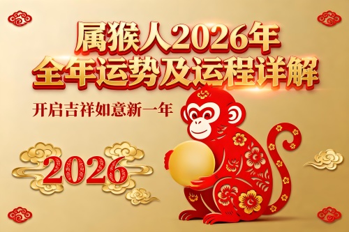 属猴人2026年全年运势及运程详解