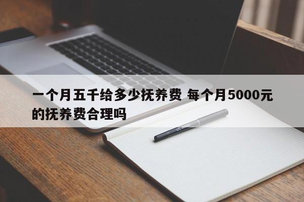 一个月五千给多少抚养费 每个月5000元的抚养费合理吗