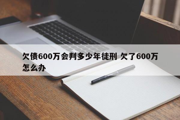 欠债600万会判多少年徒刑 欠了600万怎么办