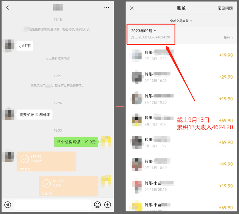 小红书英语资料变现，日入400+，不会英语也能做，长期项目（附2828G资料）