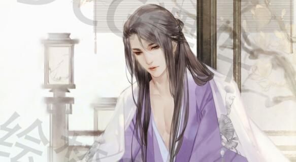 古风插画高级班_绘梦CG学院，男性脸部上色及五官细化 痕迹