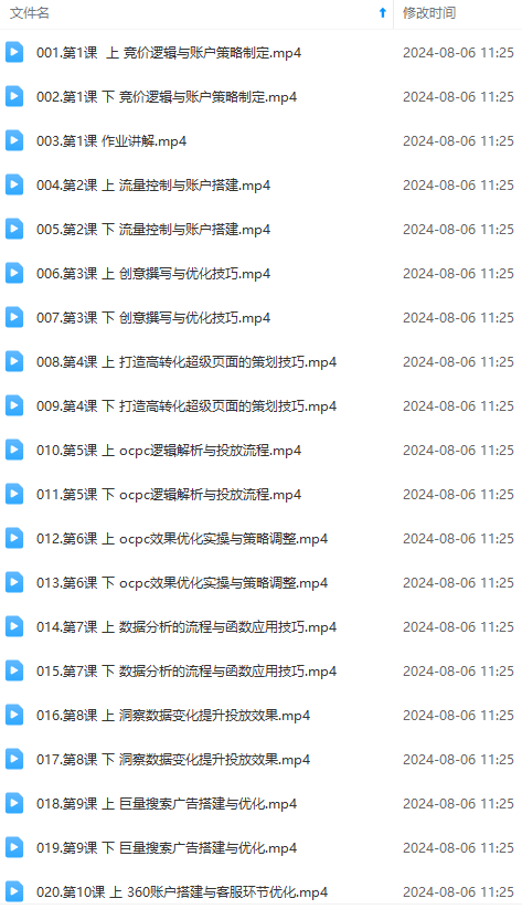 2024竞价教程：真实账户 实战教学 从新手到进阶·后台操作到数据优化