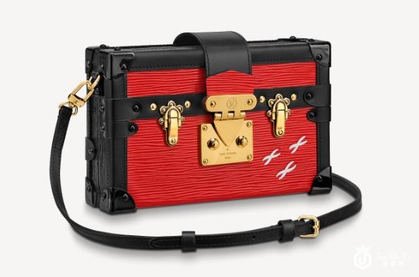 LV Pallas Chain系列老花帆布拼红色牛皮手袋回收多少钱？