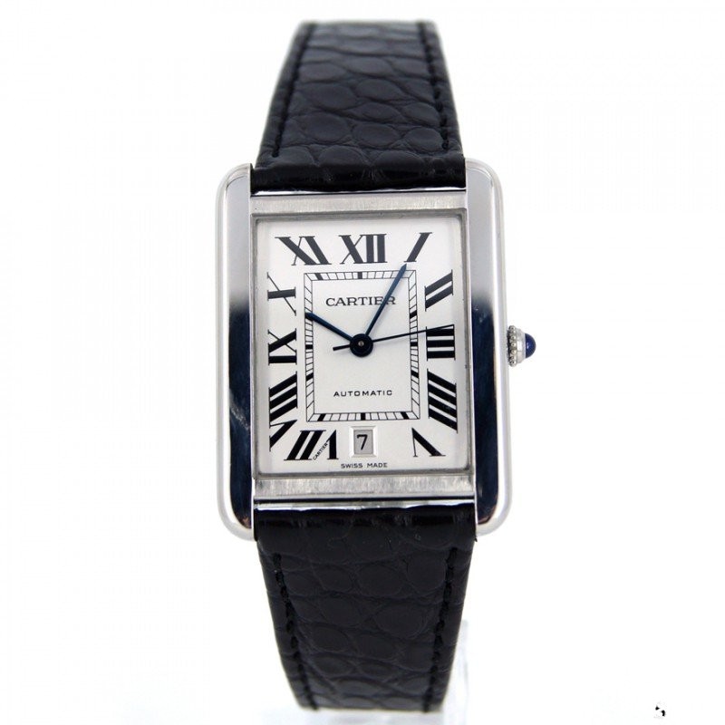 深圳卡地亚坦克系列W5200027手表回收价格高吗?