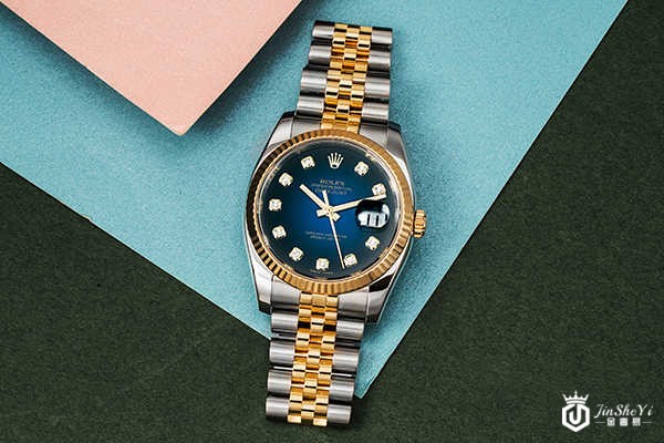 劳力士116233-G-63203深蓝石渐变蓝盘二手手表回收价格多少