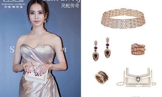 戴宝格丽Serpenti系列珠宝的女人都不简单