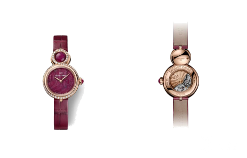 庆祝情人节：雅克德罗以精雕细琢的红宝石之心点缀优雅 8 女士小码腕表